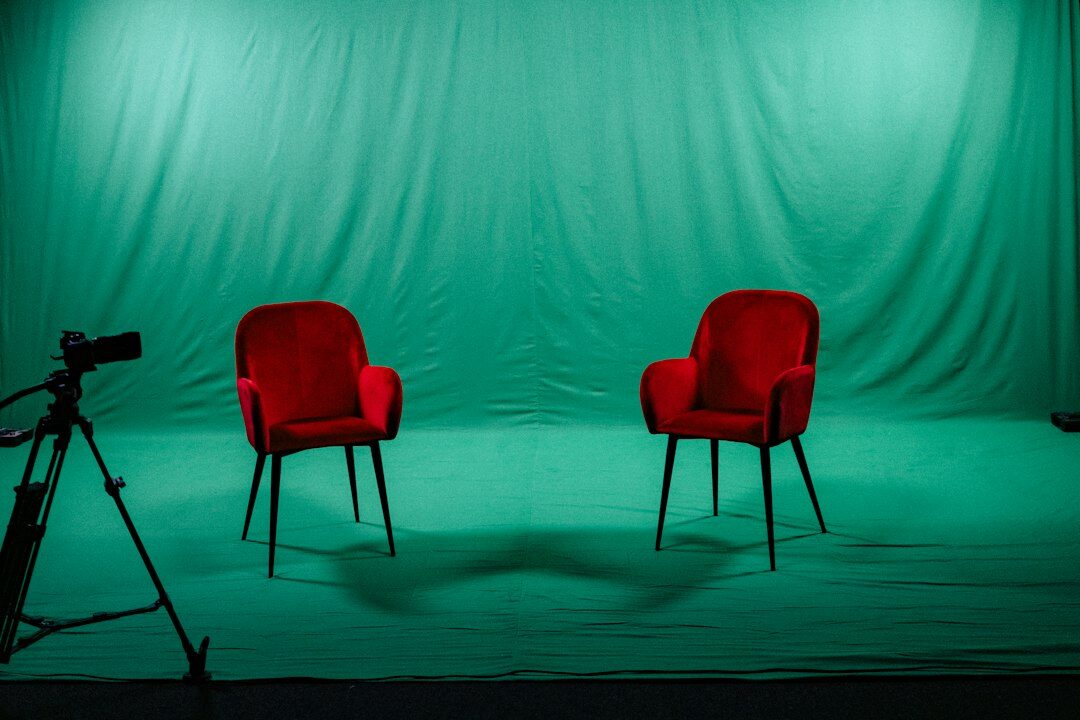 celebrity interview on stage